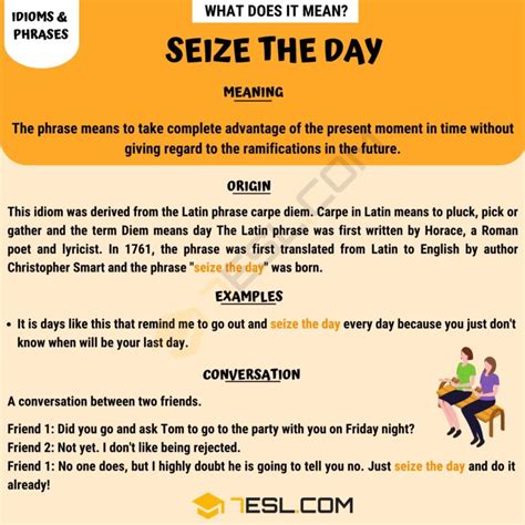seize the day meaning in tagalog|seize the day in Tagalog .